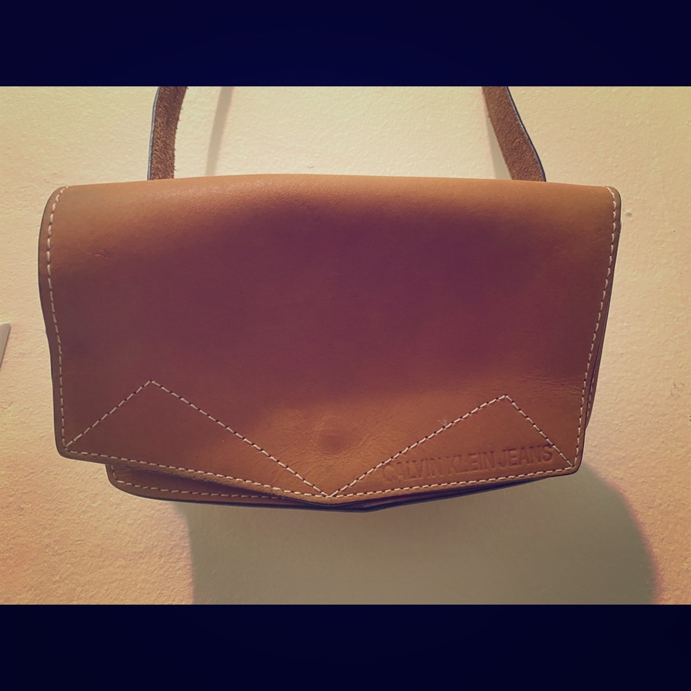 Calvin Klein Leather Belt Bag